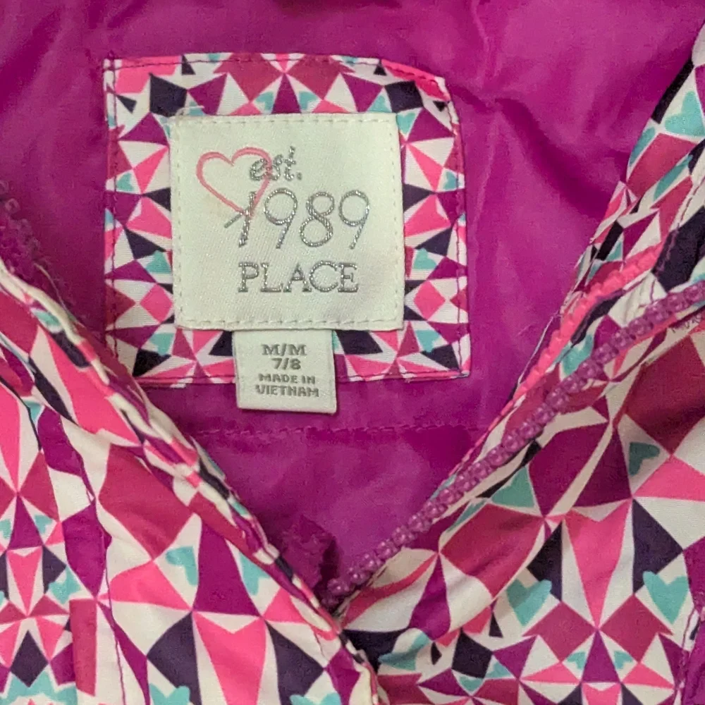 The Children's Place Pink Patterned Kids Jacket